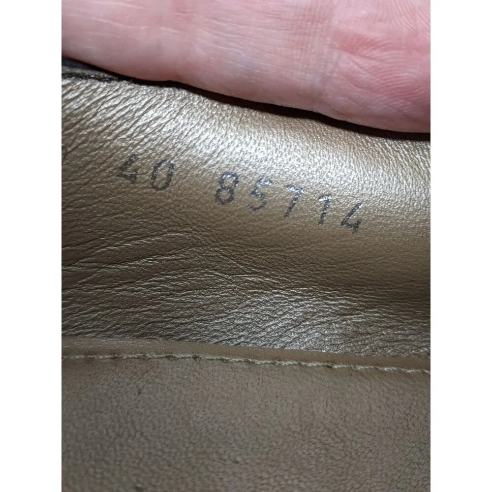Beautifeel Issey Black Leather Side Zip Casual Loafers Shoes Womens 9